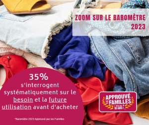 Baromètre 2023 Approuvé par les Familles Baromètre 2023 Approuvé par les Familles