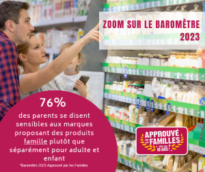 Baromètre 2023 Approuvé par les Familles Baromètre 2023 Approuvé par les Familles