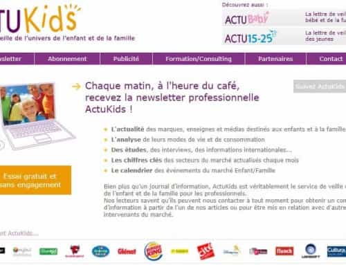 Selon ActuKids, les marques ont bien compris l’aspiration « Cocooning » des familles