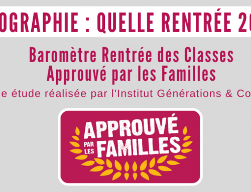 Infographie : les chiffres clé de la rentrée 2021 par Approuvé par les Familles